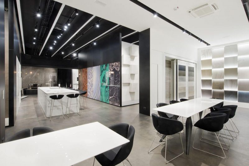 THIẾT KẾ THI CÔNG NỘI THẤT SHOWROOM